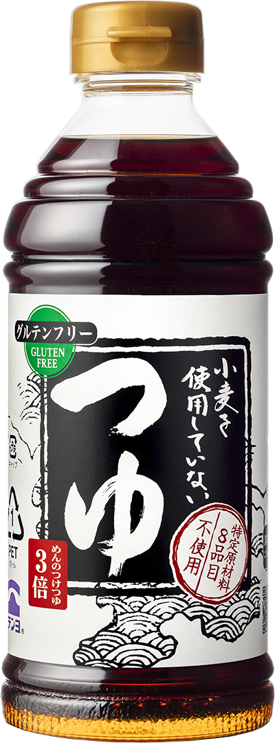 小麦を使用していないつゆ500ml